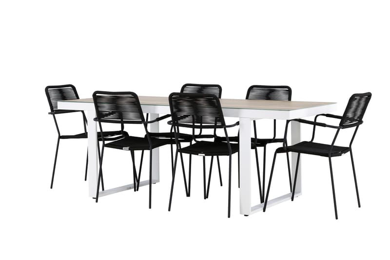 Merlo Dining Table White - Havemøbler - Udendørsgruppe - Havesæt