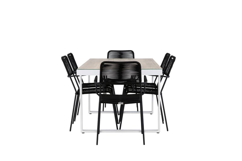 Merlo Dining Table White - Havemøbler - Udendørsgruppe - Havesæt