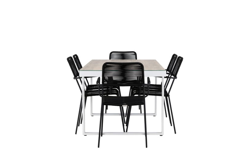 Merlo Dining Table White - Havemøbler - Udendørsgruppe - Havesæt