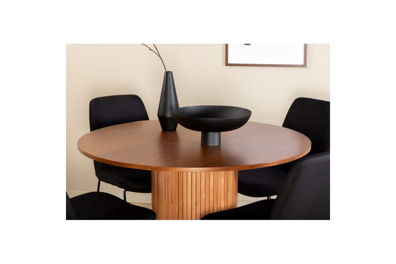 Rundt Spisesæt Bianca, Muce - 100x75 - Havemøbler - Udendørsgruppe - Havesæt