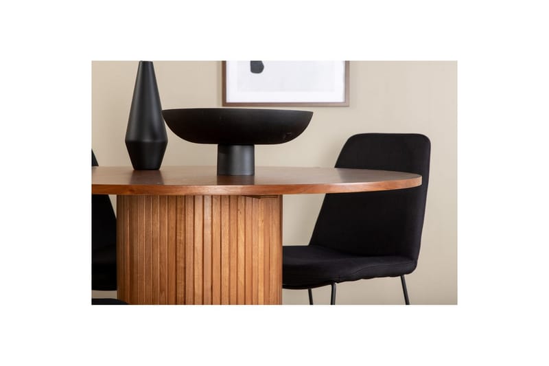 Rundt Spisesæt Bianca, Muce - 100x75 - Havemøbler - Udendørsgruppe - Havesæt