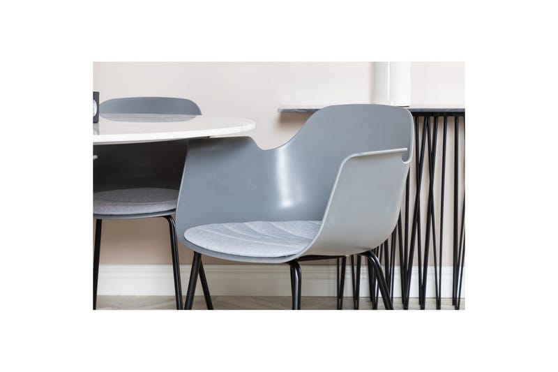 Rundt Spisesæt Estelle, Comfort - Havemøbler - Udendørsgruppe - Havesæt