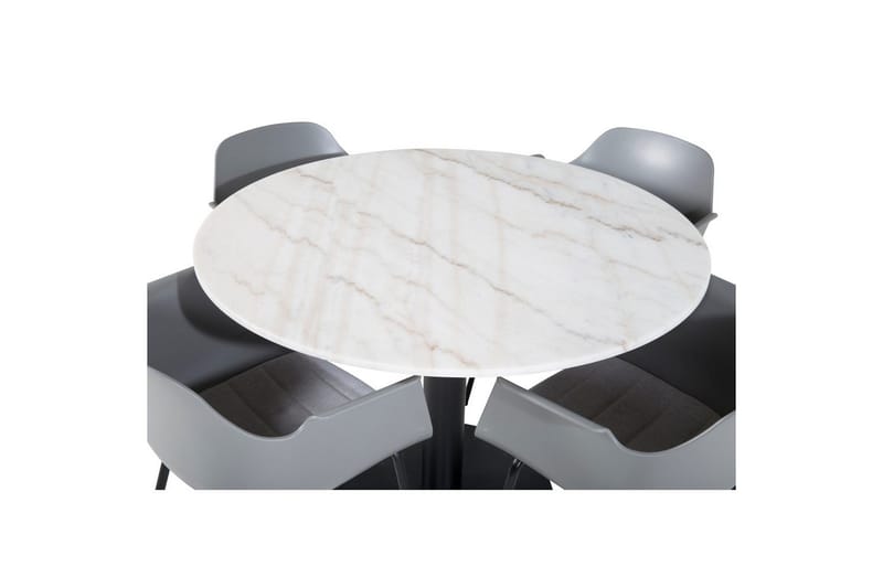 Rundt Spisesæt Estelle, Comfort - Havemøbler - Udendørsgruppe - Havesæt