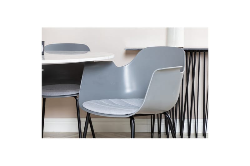 Rundt Spisesæt Estelle, Comfort - Havemøbler - Udendørsgruppe - Havesæt