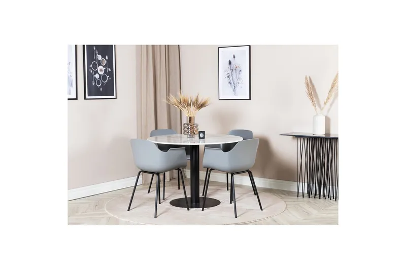 Rundt Spisesæt Estelle, Comfort - Havemøbler - Udendørsgruppe - Havesæt