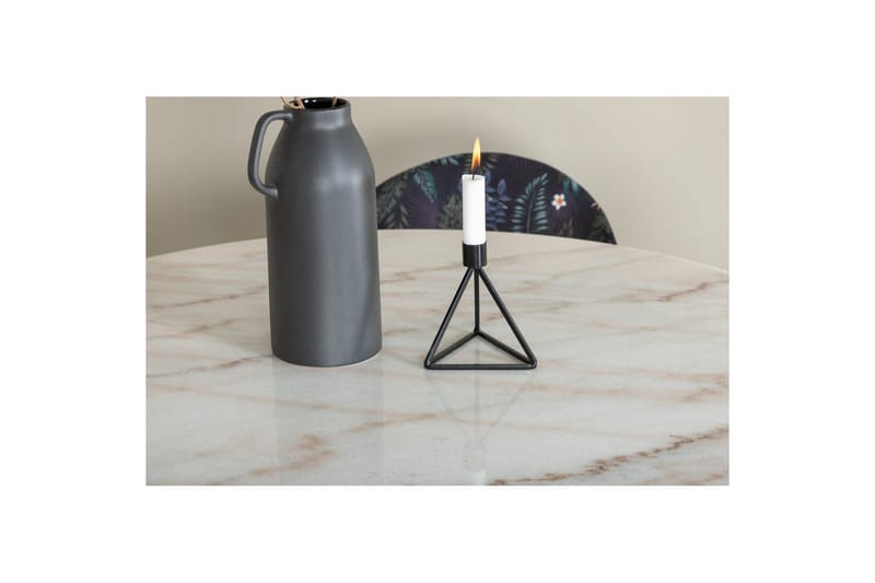 Rundt Spisesæt Estelle Sort, Vault - Grøn - Havemøbler - Udendørsgruppe - Havesæt