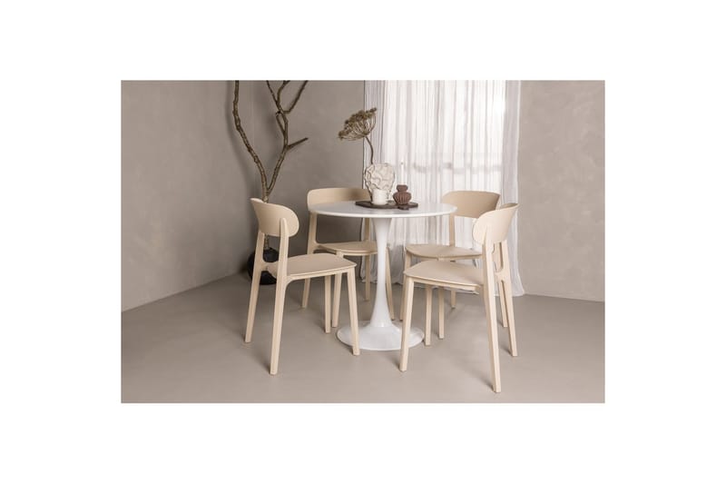 Rundt Spisesæt Hamden, Åstol - Havemøbler - Udendørsgruppe - Havesæt