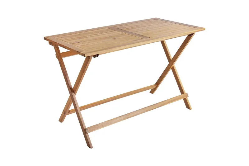 Sammenklappelige havemøbler Prossedi - Beige, Lys Træ - Havemøbler - Udendørsgruppe - Havesæt