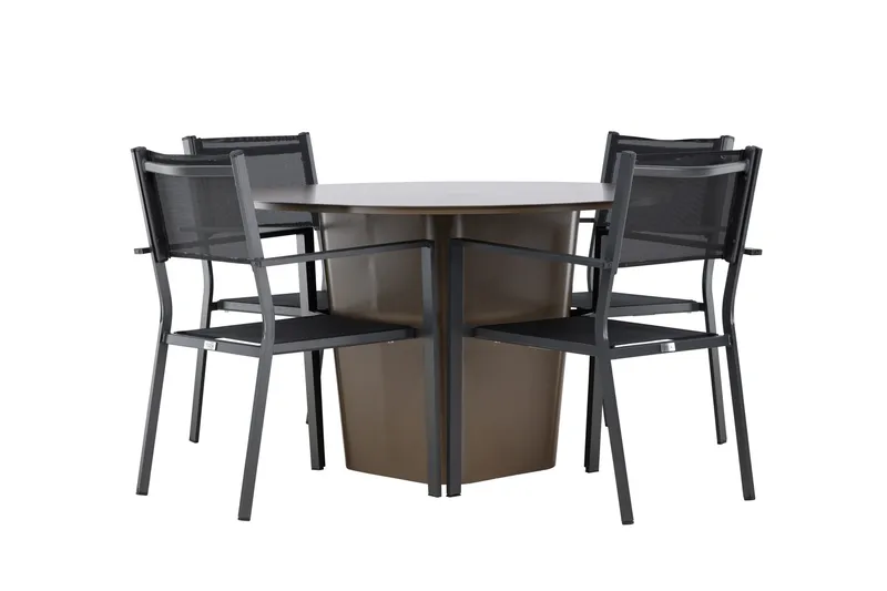 Santa Fe Spisegruppe + 4 Copacabana stole, undefined