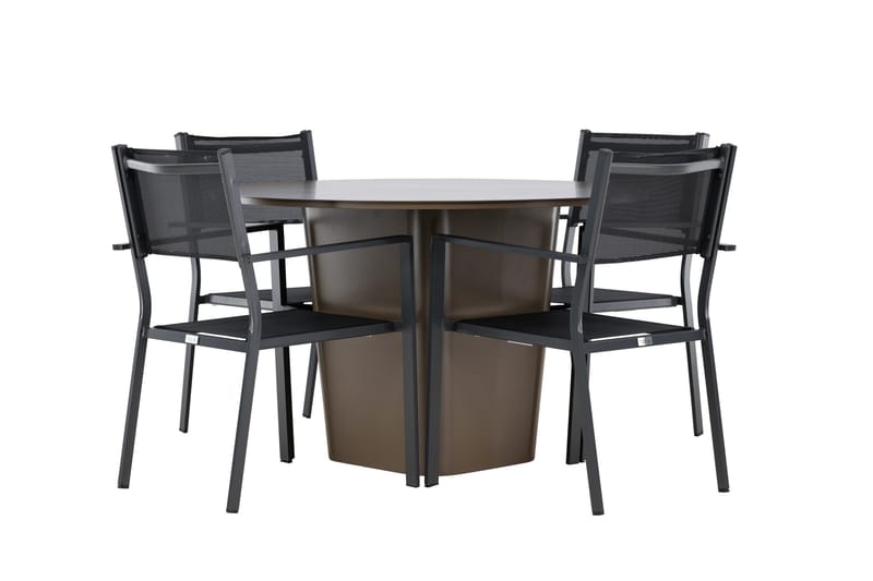 Santa Fe Spisegruppe + 4 Copacabana stole - Havemøbler - Udendørsgruppe - Havesæt