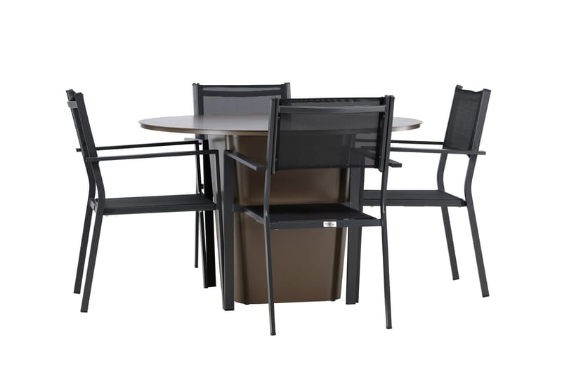 Santa Fe Spisegruppe + 4 Copacabana stole - Havemøbler - Udendørsgruppe - Havesæt