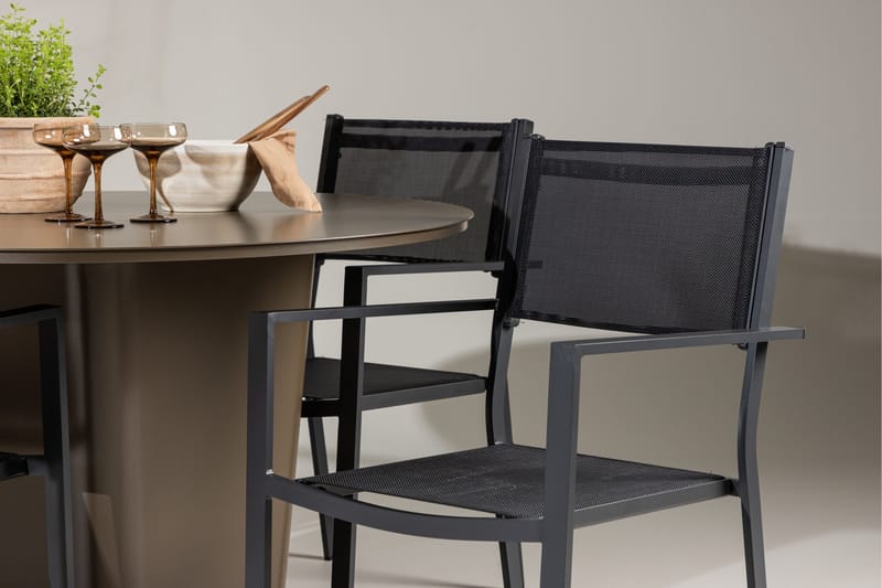 Santa Fe Spisegruppe + 4 Copacabana stole - Havemøbler - Udendørsgruppe - Havesæt