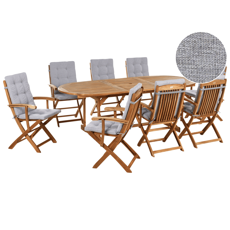 Spisegruppe Maui Premium, Gråmeleret