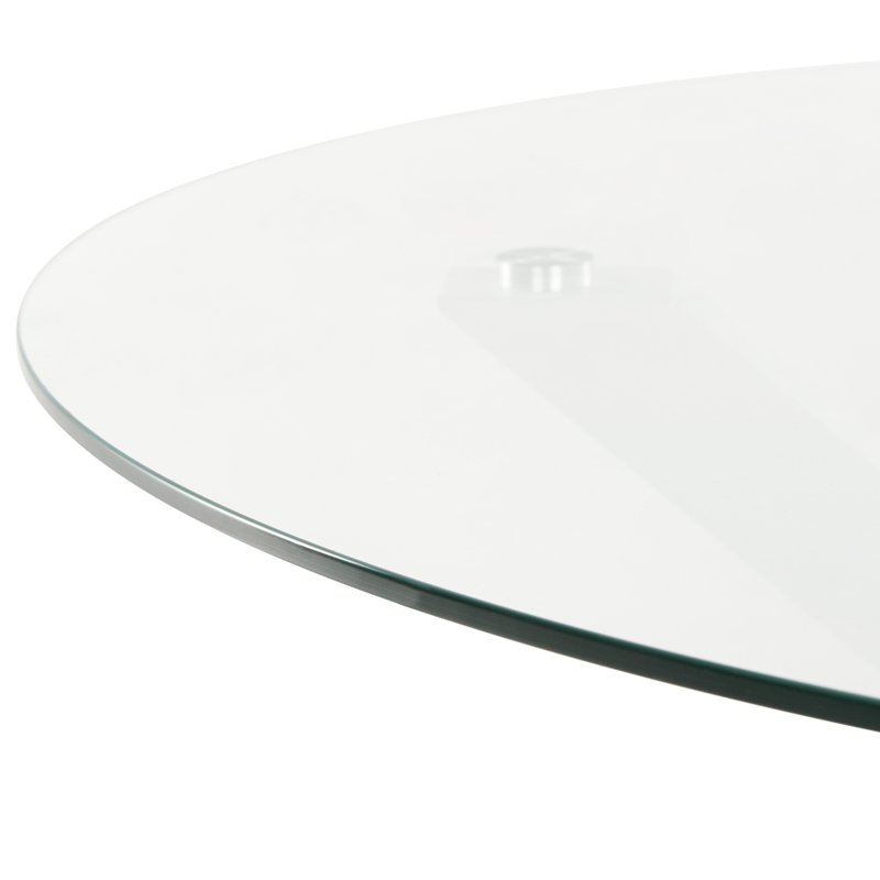 Spisegruppe udendørs 4-personers Maletto/Busseto - hvid/grå/transparent/brun - Havemøbler - Udendørsgruppe - Havesæt