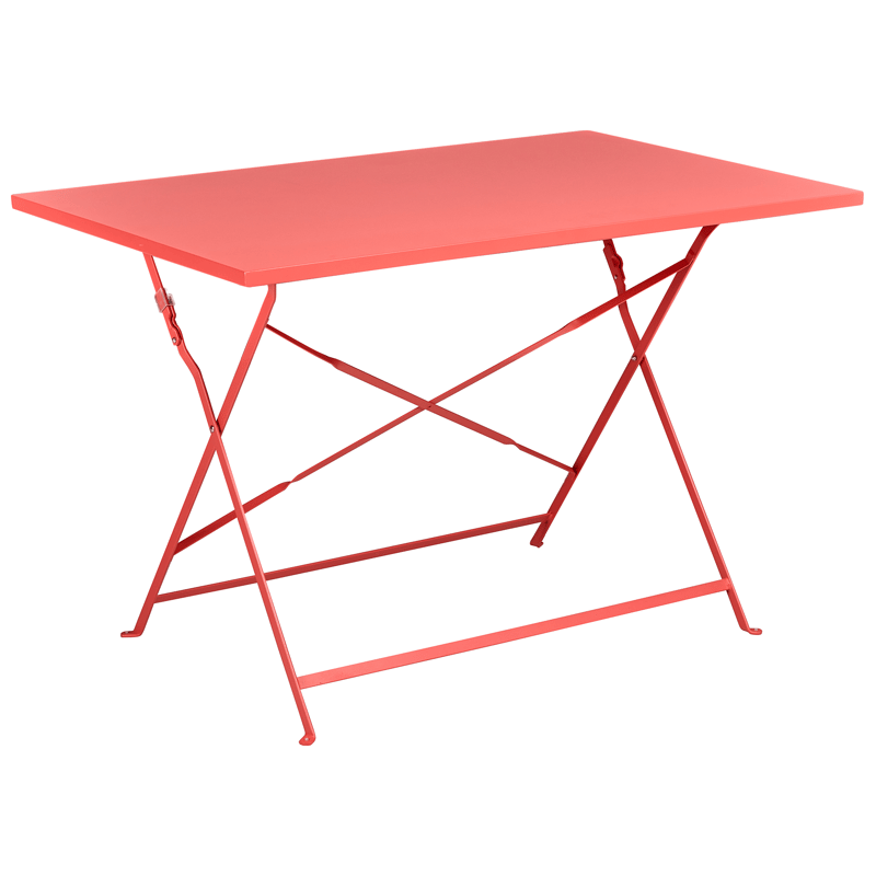 Spisegruppe udendørs 4-personers Fiori - rød - Havemøbler - Udendørsgruppe - Havesæt