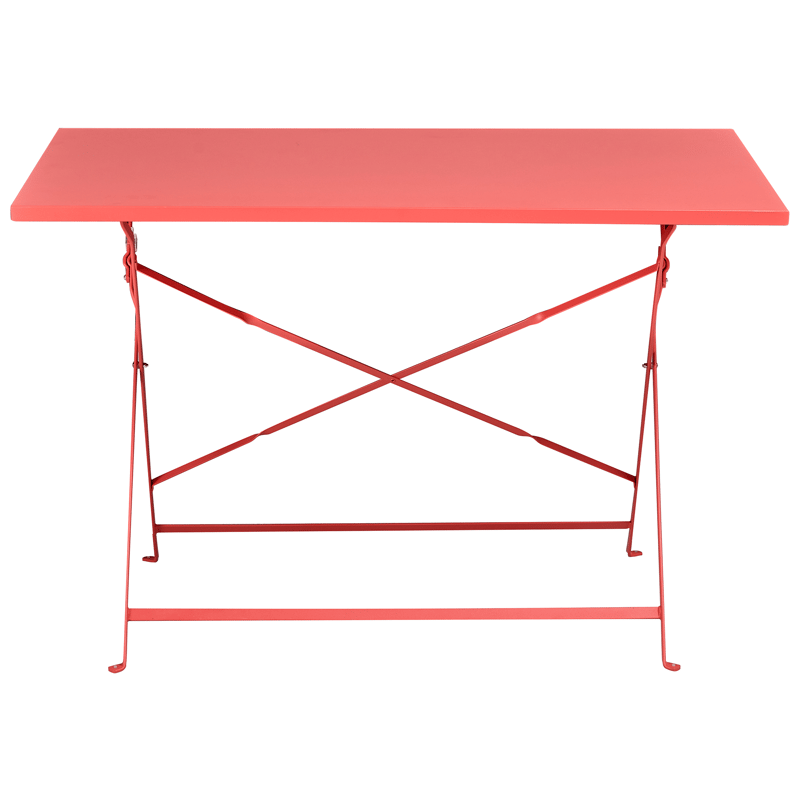 Spisegruppe udendørs 4-personers Fiori - rød - Havemøbler - Udendørsgruppe - Havesæt