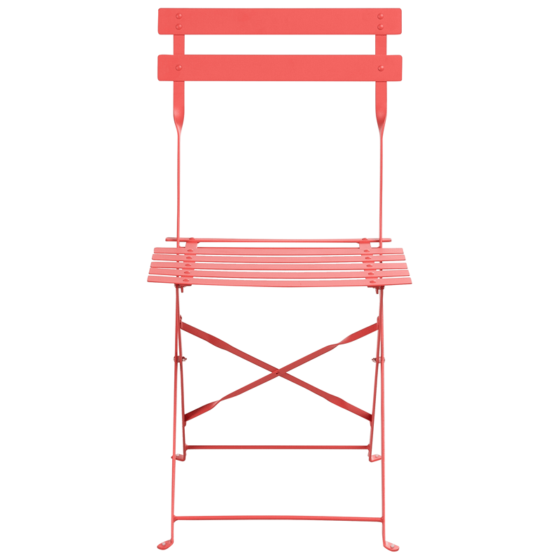 Spisegruppe udendørs 4-personers Fiori - rød - Havemøbler - Udendørsgruppe - Havesæt