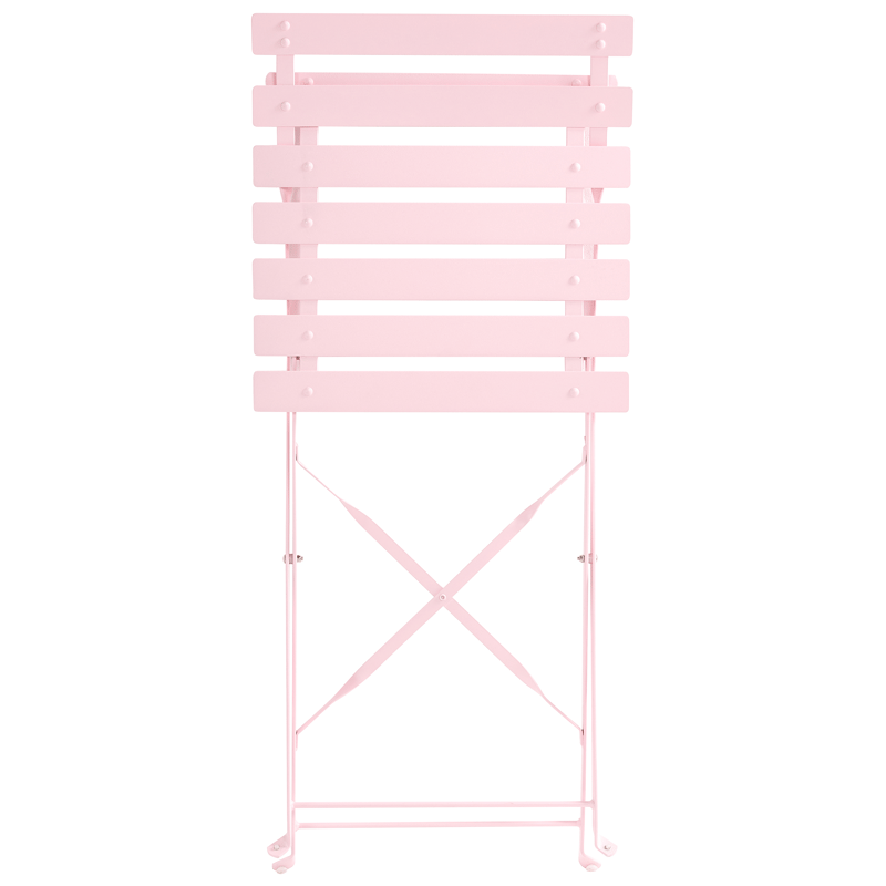 Spisegruppe udendørs 4-personers Fiori foldbar - pastelrosa - Havemøbler - Udendørsgruppe - Havesæt