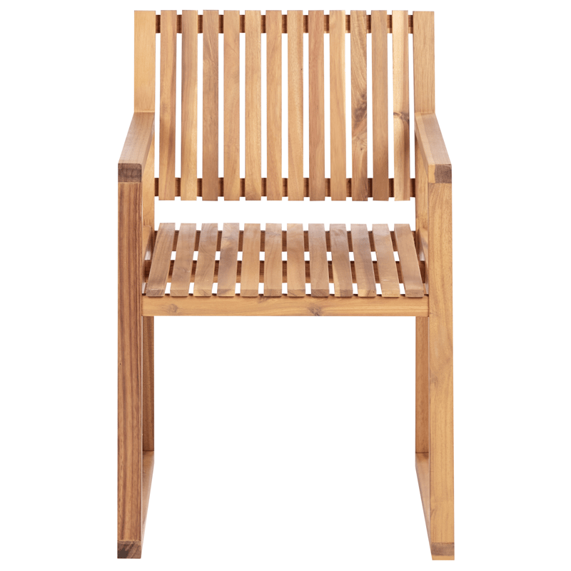 Spisegruppe udendørs 8-personers Sassari Premium med hynder akacietræ - Brun/Beige - Havemøbler - Udendørsgruppe - Havesæt