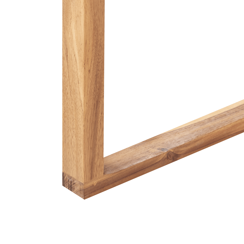 Spisegruppe udendørs 8-personers Sassari Premium med hynder akacietræ - Brun/Beige - Havemøbler - Udendørsgruppe - Havesæt