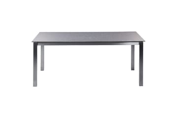 Trädgårdsmatgrupp Beliani Cosoleto/Grosseto 6-Sits Black||Silver - Havemøbler - Udendørsgruppe - Havesæt