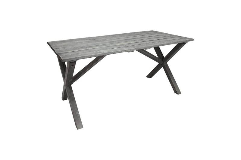 Udendørs møbelgruppe 150 cm Bord & 4 Belize naturel stole Grå - Grå - Havemøbler - Udendørsgruppe - Havesæt