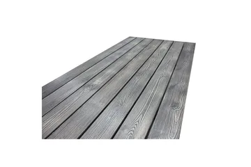 Udendørs møbelgruppe 190 cm Bord & 6 Belize grå stole Grå - Grå - Havemøbler - Udendørsgruppe - Havesæt