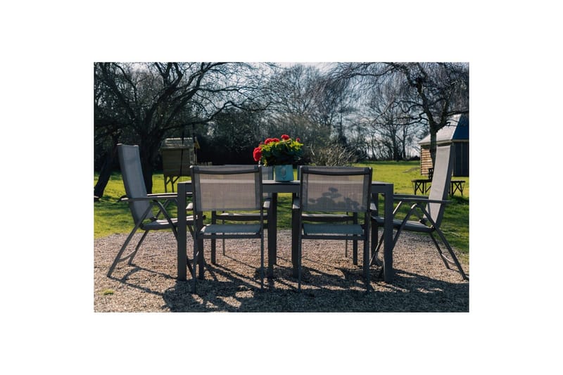 Udendørs møbelgruppe Lifestyle Garden Solana 163 cm 4 carverlænestole + 2 pos. lænestole - 4 carverlænestole + 2 pos. lænestole - Havemøbler - Udendørsgruppe - Havesæt