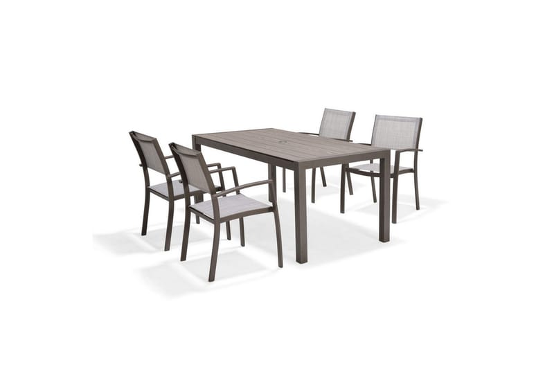 Udendørs møbelgruppe Lifestyle Garden Solana 163 cm 4 carverlænestole - 4 carverlænestole - Havemøbler - Udendørsgruppe - Havesæt
