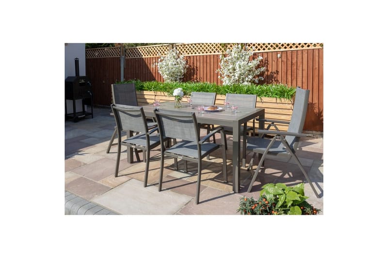 Udendørs møbelgruppe Lifestyle Garden Solana 163 cm 4 carverlænestole - 4 carverlænestole - Havemøbler - Udendørsgruppe - Havesæt