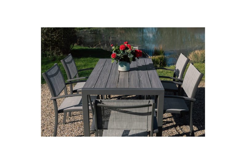 Udendørs møbelgruppe Lifestyle Garden Solana 163 cm 4 carverlænestole - 4 carverlænestole - Havemøbler - Udendørsgruppe - Havesæt