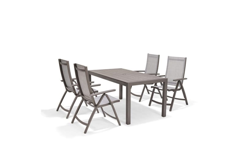 Udendørs møbelgruppe Lifestyle Garden Solana 163 cm 4 pos. lænestole, 4 pos. lænestole