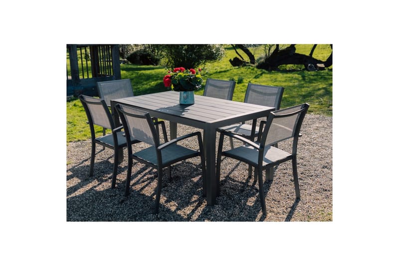 Udendørs møbelgruppe Lifestyle Garden Solana 163 cm 6 skærebrædder - 6 skærebrædder - Havemøbler - Udendørsgruppe - Havesæt
