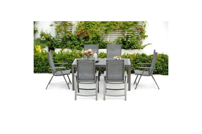 Udendørs møbelgruppe Lifestyle Garden Solana 163 cm 6 positionsstole - 6 positionsstole - Havemøbler - Udendørsgruppe - Havesæt