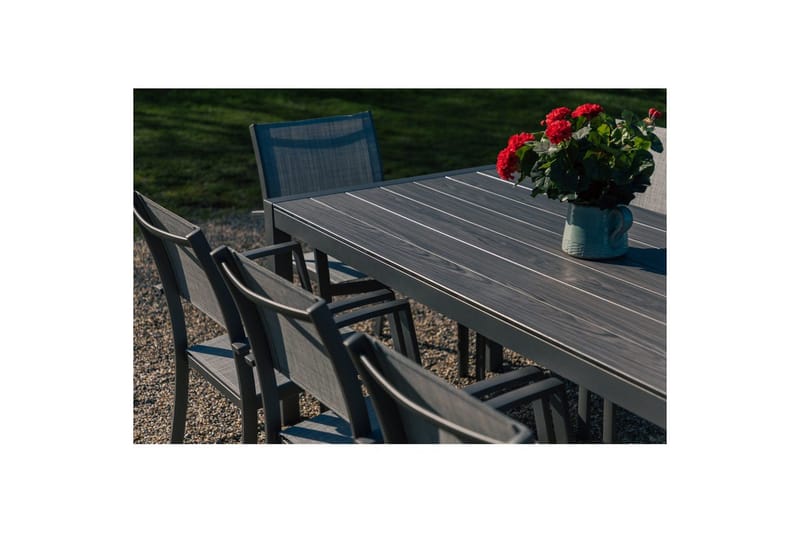 Udendørs møbelgruppe Lifestyle Garden Solana 201 cm 8 carverstole - 8 carverstole - Havemøbler - Udendørsgruppe - Havesæt