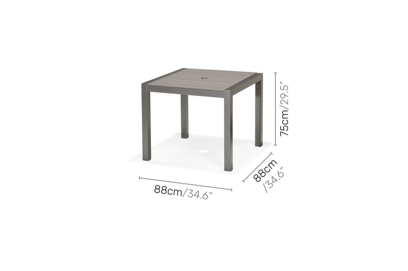 Udendørs møbelgruppe Lifestyle Garden Solana 88 cm 4 carverlænestole - 4 carverlænestole - Havemøbler - Udendørsgruppe - Havesæt