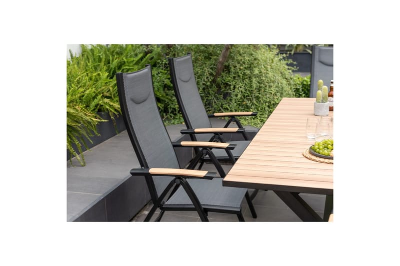 Udendørs møbelgruppe Lifestyle Garden Panama 200 cm 6 positionsstole - 6 positionsstole - Havemøbler - Udendørsgruppe - Havesæt