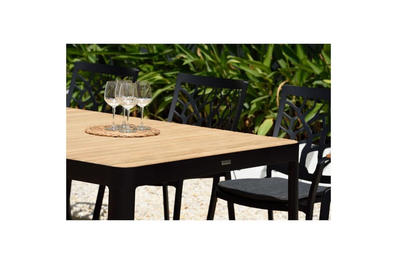 Udendørs møbelgruppe Lifestyle Garden Portals 209 cm 6 træskærer stole - 6 træskærer stole - Havemøbler - Udendørsgruppe - Havesæt