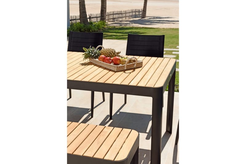 Udendørs møbelgruppe Lifestyle Garden Portals 209 cm 5 lette skærebrædder + bænk - 5 lette skærebrædder + bænk - Havemøbler - Udendørsgruppe - Havesæt