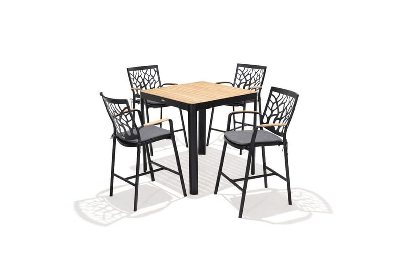Udendørs møbelgruppe Lifestyle Garden Portals bar bord 95 & 4 bar stol, undefined