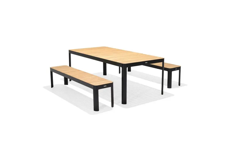 Udendørs møbelgruppe Lifestyle Garden Portals 209 cm 2 bænke, 2 bænke