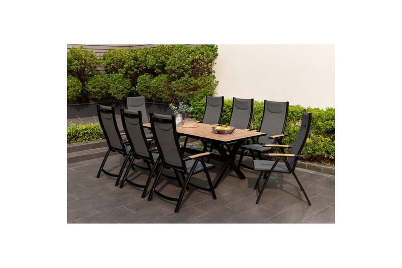 Udendørs møbelgruppe Lifestyle Garden Panama 200 cm 8 pos. lænestol - 8 pos. lænestol - Havemøbler - Udendørsgruppe - Havesæt