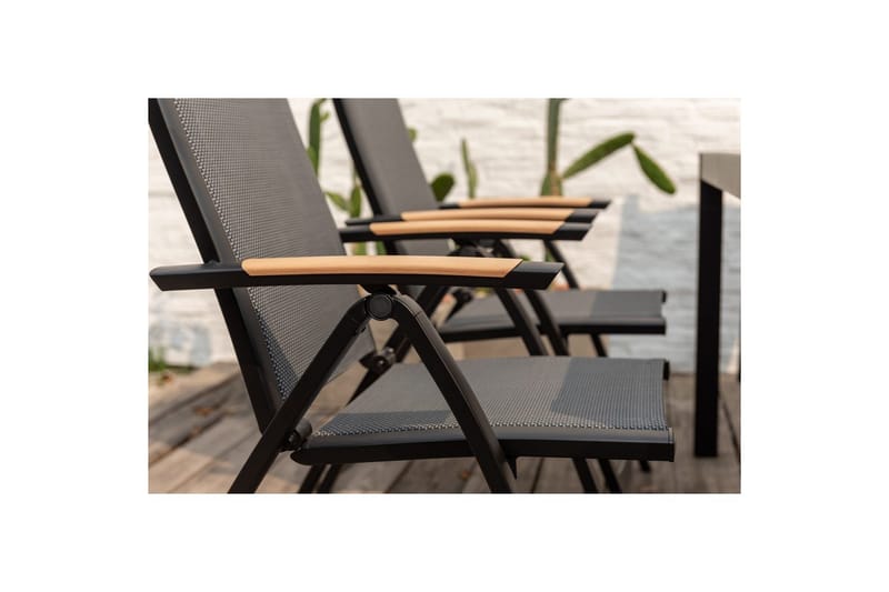 Udendørs møbelgruppe Lifestyle Garden Panama 200 cm 6 positionsstole - 6 positionsstole - Havemøbler - Udendørsgruppe - Havesæt