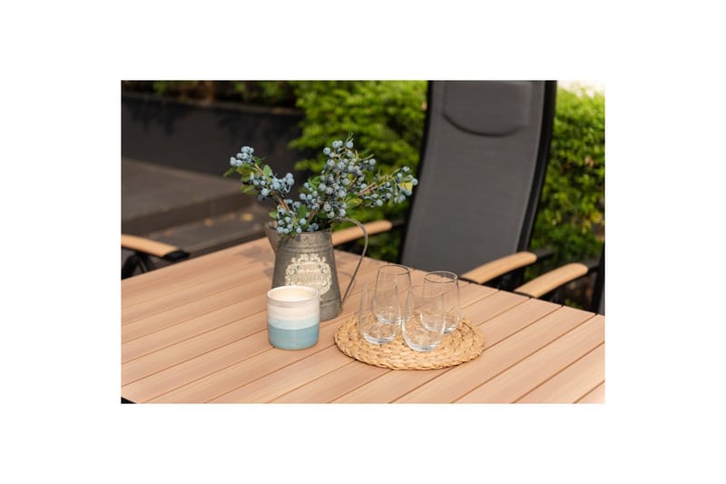 Udendørs møbelgruppe Lifestyle Garden Panama 200 cm 6 positionsstole - 6 positionsstole - Havemøbler - Udendørsgruppe - Havesæt