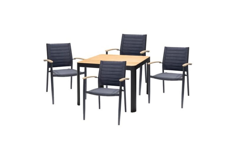 Udendørs møbelgruppe Lifestyle Garden Portals 95 cm 4 lidt carverlænestole - 4 lidt carverlænestole - Havemøbler - Udendørsgruppe - Havesæt