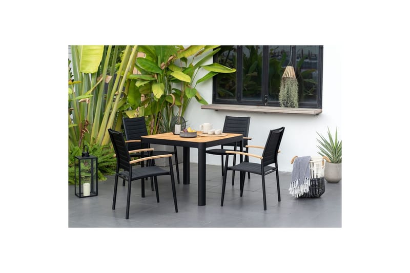 Udendørs møbelgruppe Lifestyle Garden Portals 95 cm 4 lidt carverlænestole - 4 lidt carverlænestole - Havemøbler - Udendørsgruppe - Havesæt