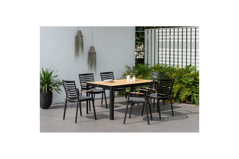 Udendørs møbelgruppe Lifestyle Garden Portals 161 cm 4 carverlænestole - 4 carverlænestole - Havemøbler - Udendørsgruppe - Havesæt