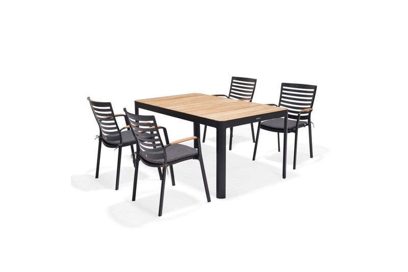 Udendørs møbelgruppe Lifestyle Garden Portals 161 cm 4 carverlænestole - 4 carverlænestole - Havemøbler - Udendørsgruppe - Havesæt