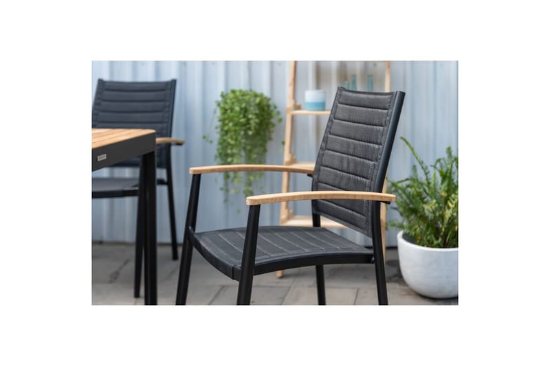 Udendørs møbelgruppe Lifestyle Garden Portals 161 cm 4 lidt carverlænestole - 4 lidt carverlænestole - Havemøbler - Udendørsgruppe - Havesæt