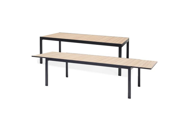 Udendørs møbelgruppe Lifestyle Garden Panama 210-300 cm 10 stabelbar stol - 10 stabelbar stol - Havemøbler - Udendørsgruppe - Havesæt